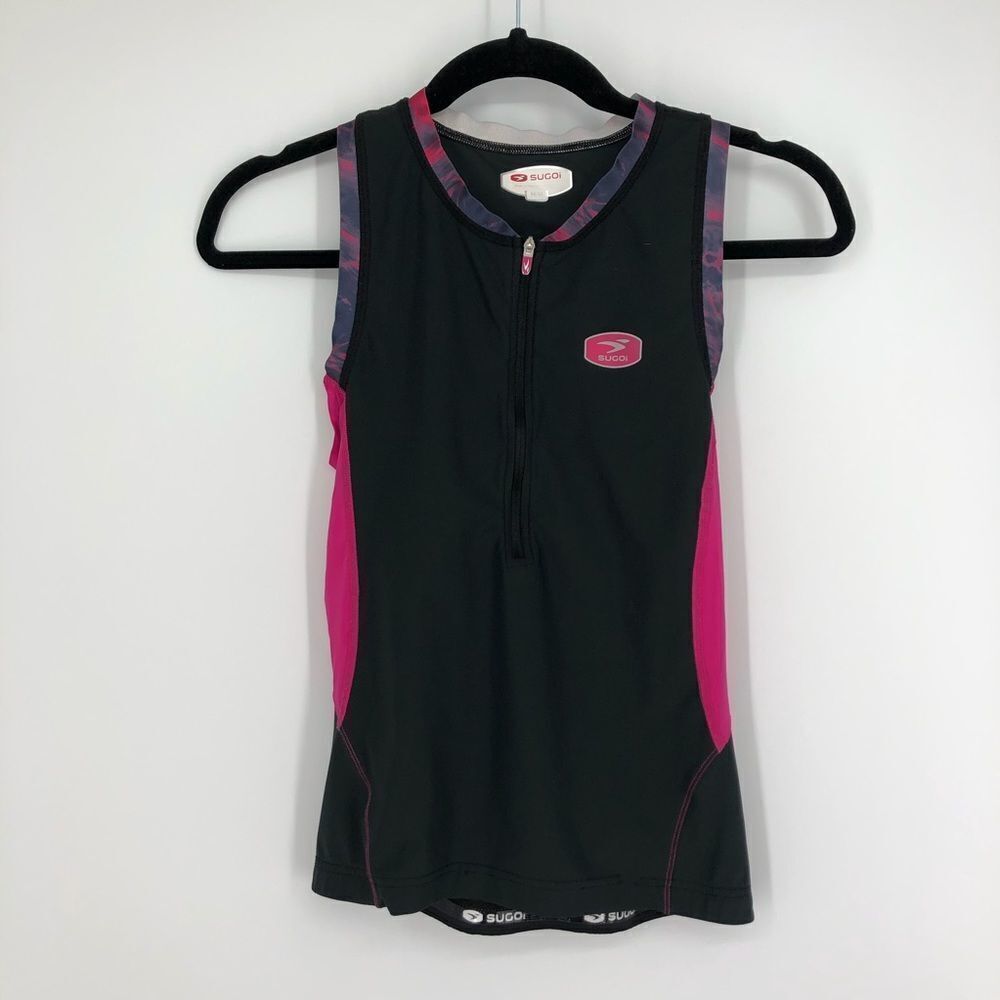 SUGOI RS Tri Tank Shirt in Raspberry Sorbet